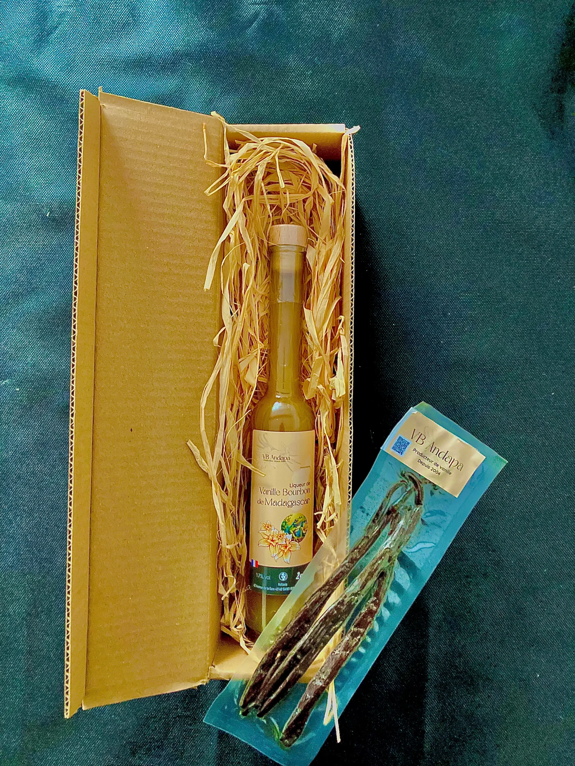 20cl + 5 gousses de vanille